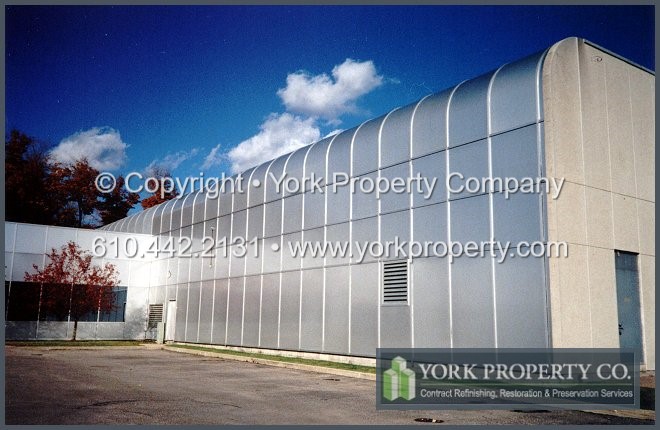Anodized aluminum metal preservation and protection with a clear UV protective coating.