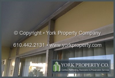 Anodized aluminum capping removes old, dirty, worn, corroded and contaminated anodized aluminum window frames.