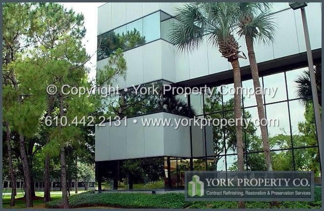 Oxidized and faded anodized aluminum panels require anodized aluminum surface protection to stop anodic finish corrosion and anodized aluminum finish failure.