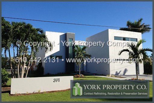 We specialize at sun damaged anodized aluminum storefront window frame cleaning, bleached anodized aluminum window frame restoration, oxidized anodized aluminum cladding refinishing and dirty anodized aluminum panel maintenance.