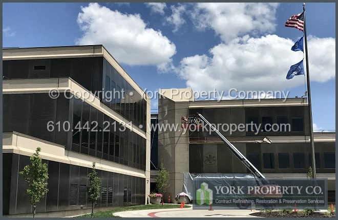We safely chemical strip old peeling paint off the finish of anodized aluminum panels.