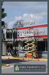 Faded, bleached, stained, oxidized, discolored, acid etched and pitted metal building facade / curtain wall cleaning, polishing, painting, maintaining, restoring, refinishing, maintenance and metal restoration.